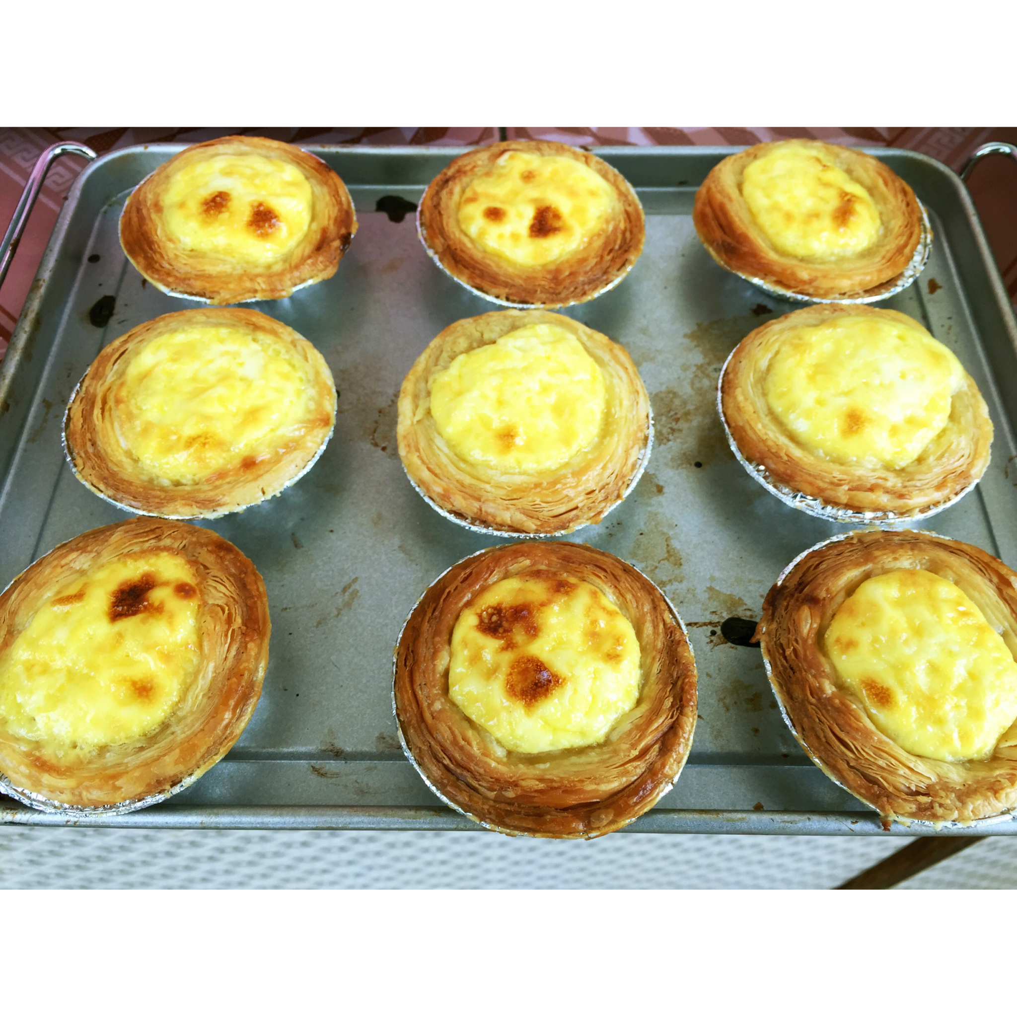 超完美味道超正的蛋挞配方，比KFC的还要嫩还要香~做过最好吃的蛋挞配方