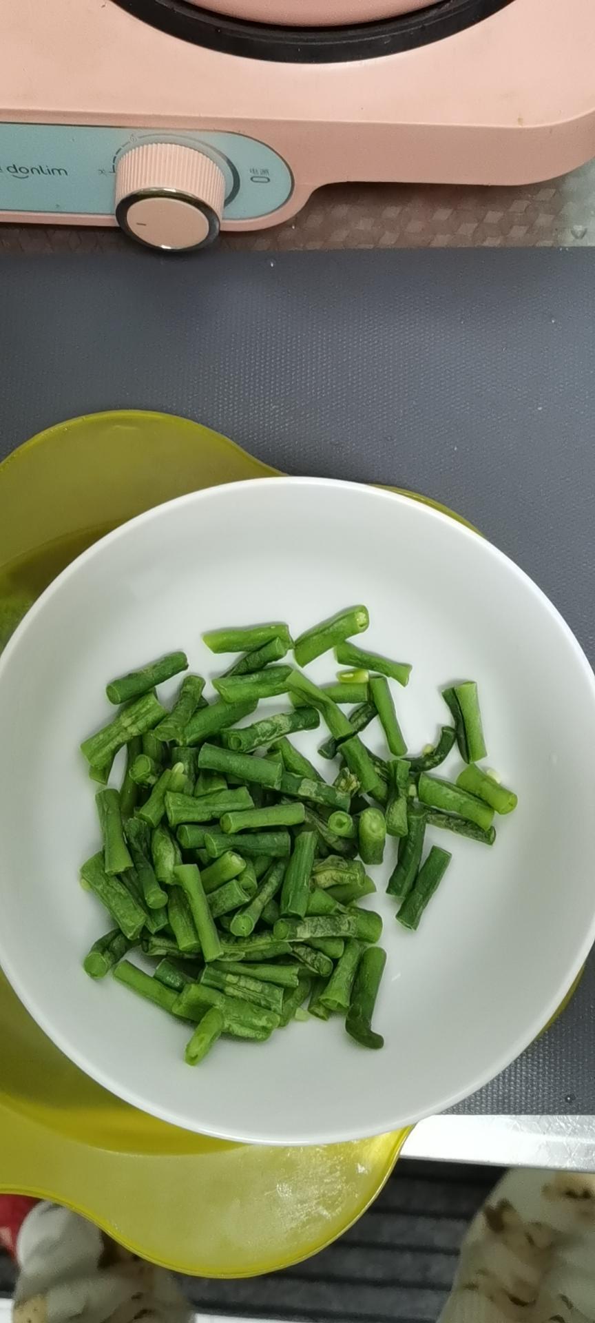 空气炸锅烤豆角