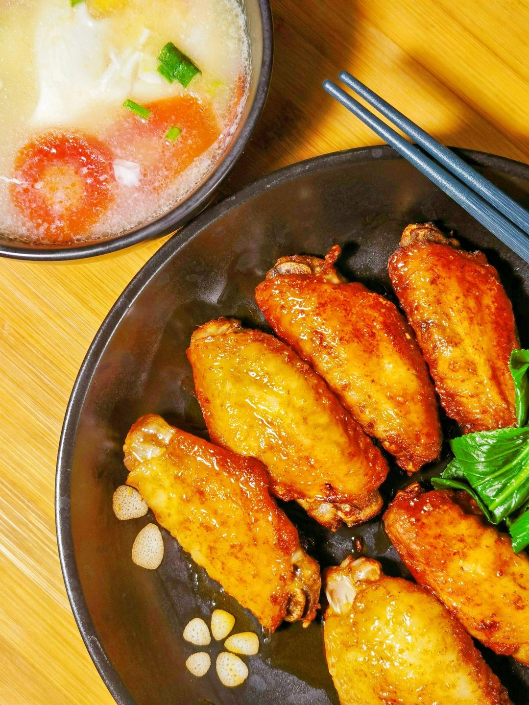 烤鸡翅（翅中）的做法