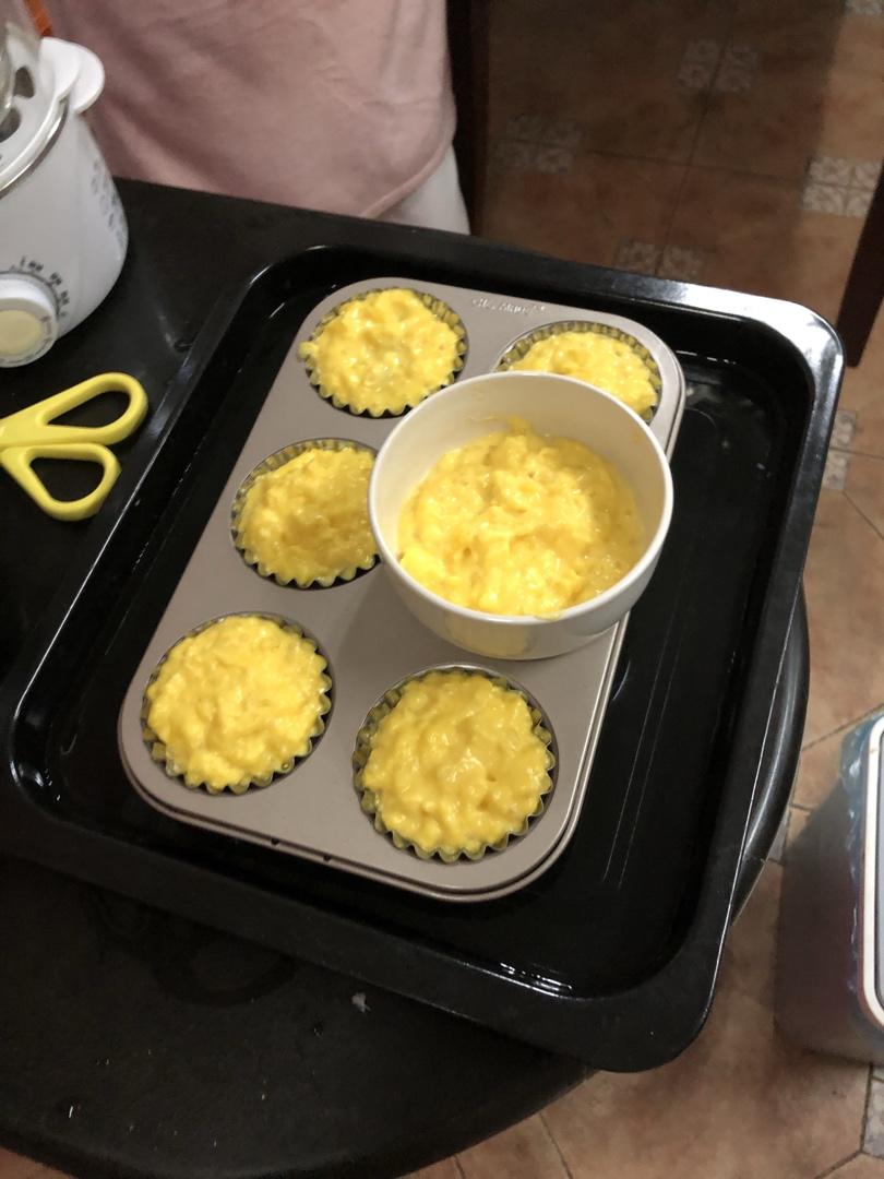 焗荔茸西米布甸