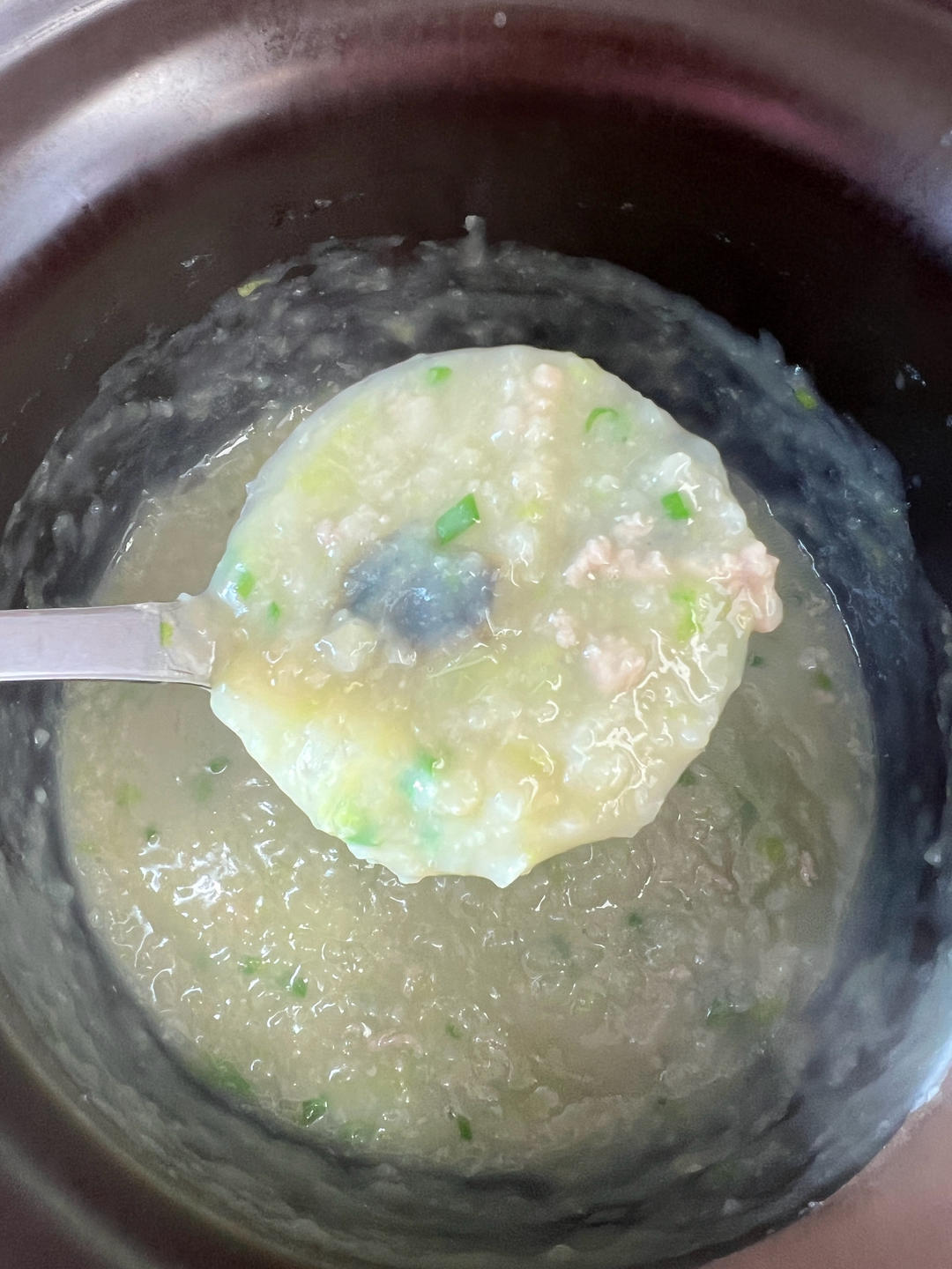 十五分钟快手之香滑皮蛋瘦肉粥(附五分钟电饭煲电压力锅更快捷方法)