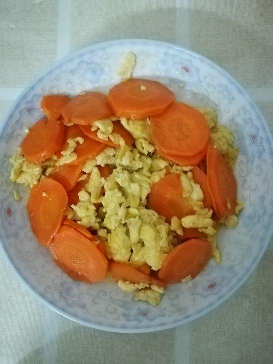 胡萝卜炒蛋