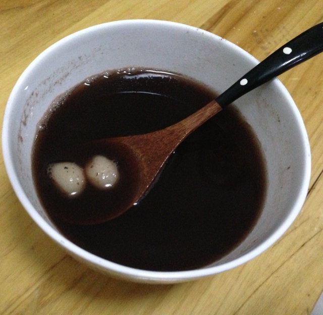 红豆沙糯米小丸子