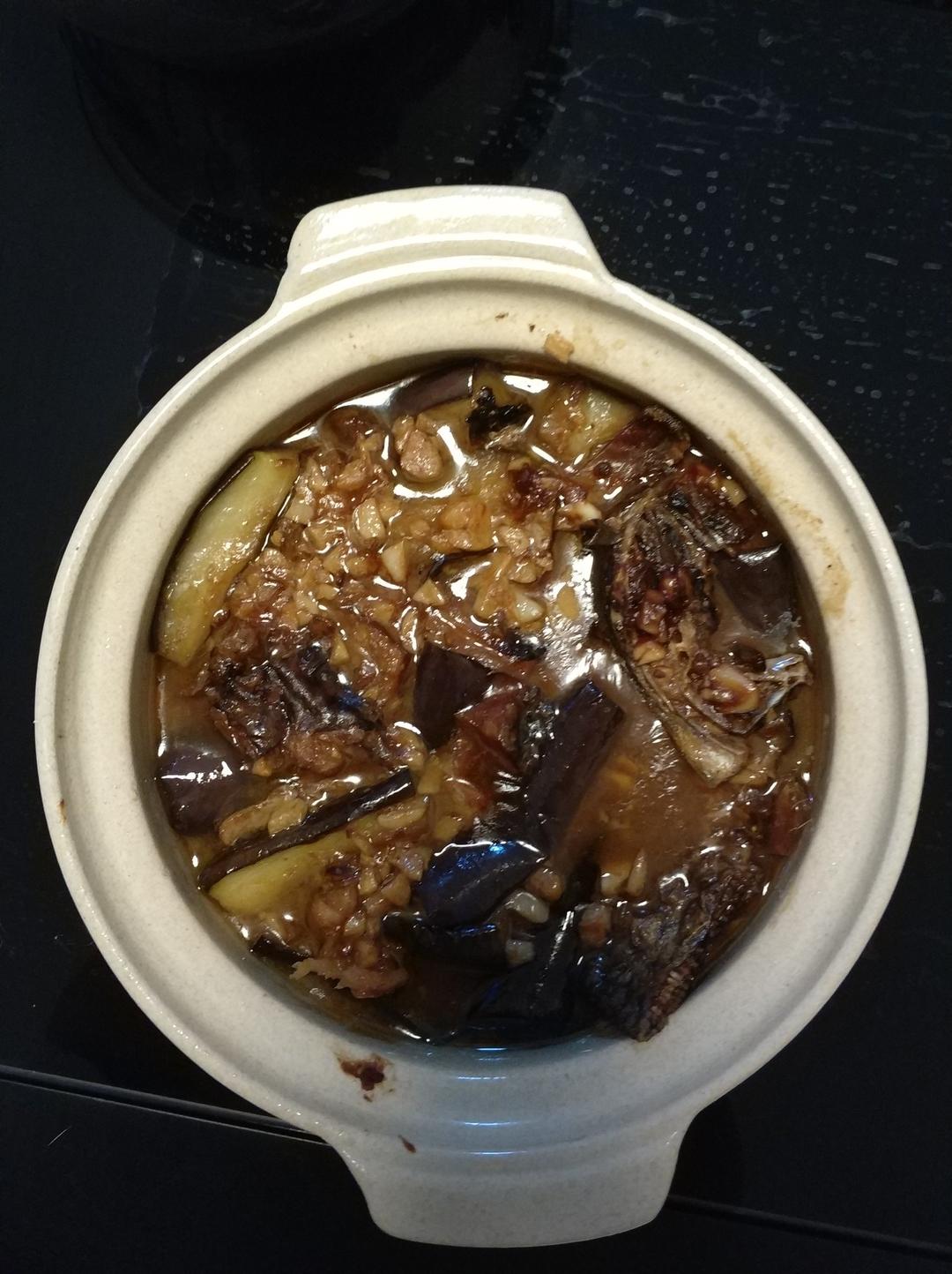鱼香茄子煲