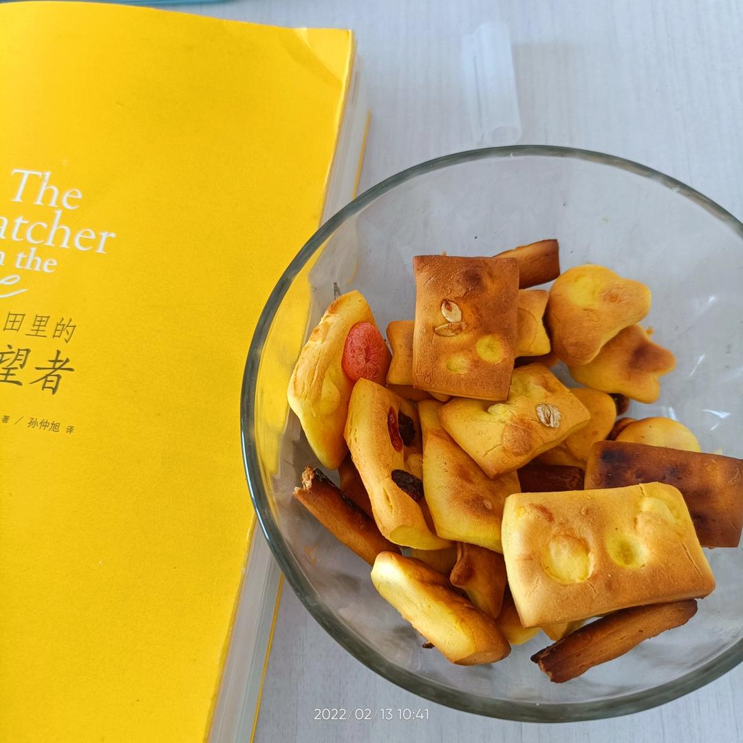 「无黄油   微波控」饼干🍪