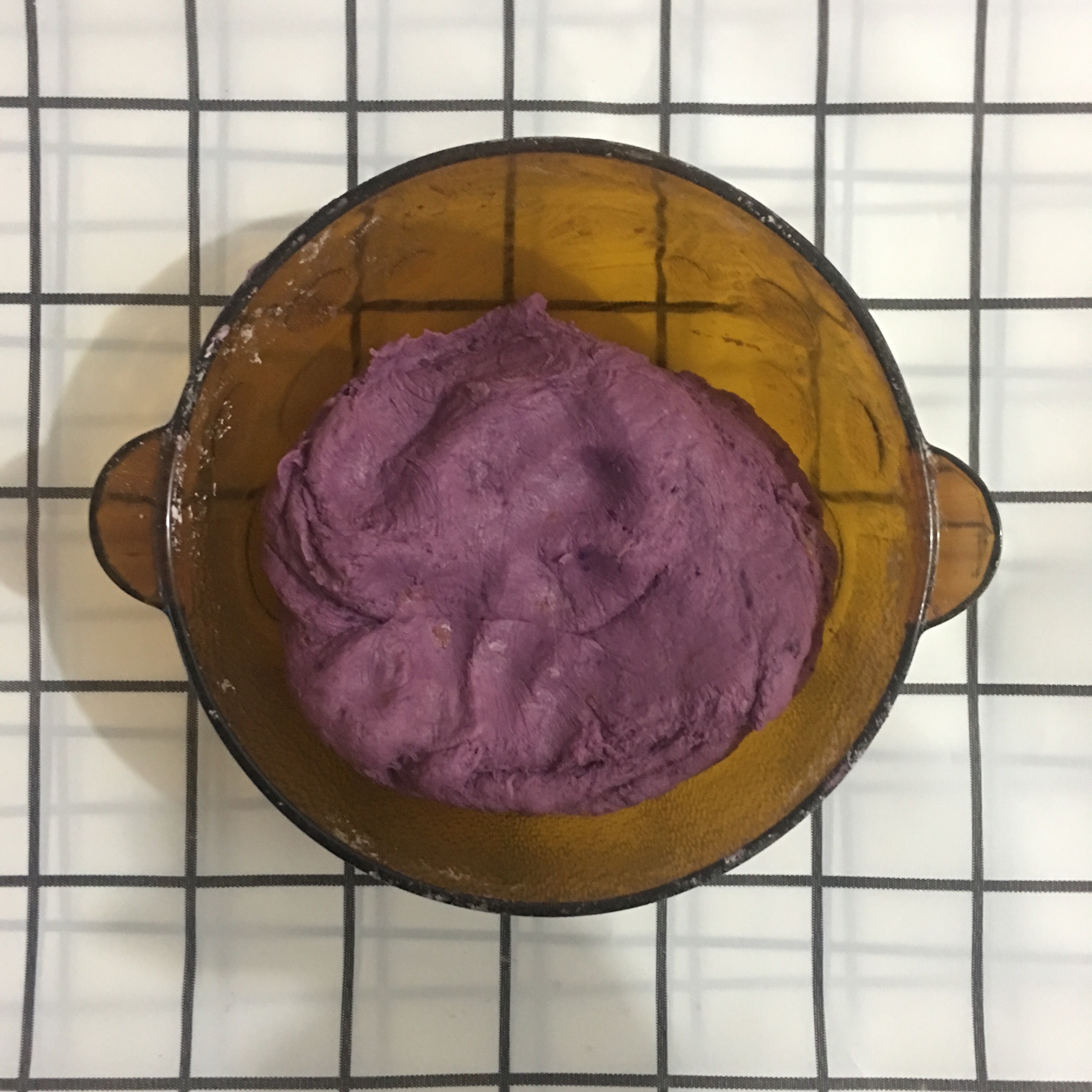 紫薯香蕉夹心饼干的做法 步骤3
