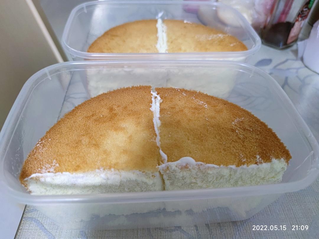 🔥口感细腻丰富，制作简单—日式冰乳酪戚风蛋糕