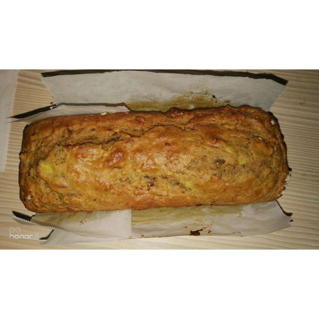 100%全谷物香蕉快手面包丨健康·烘焙