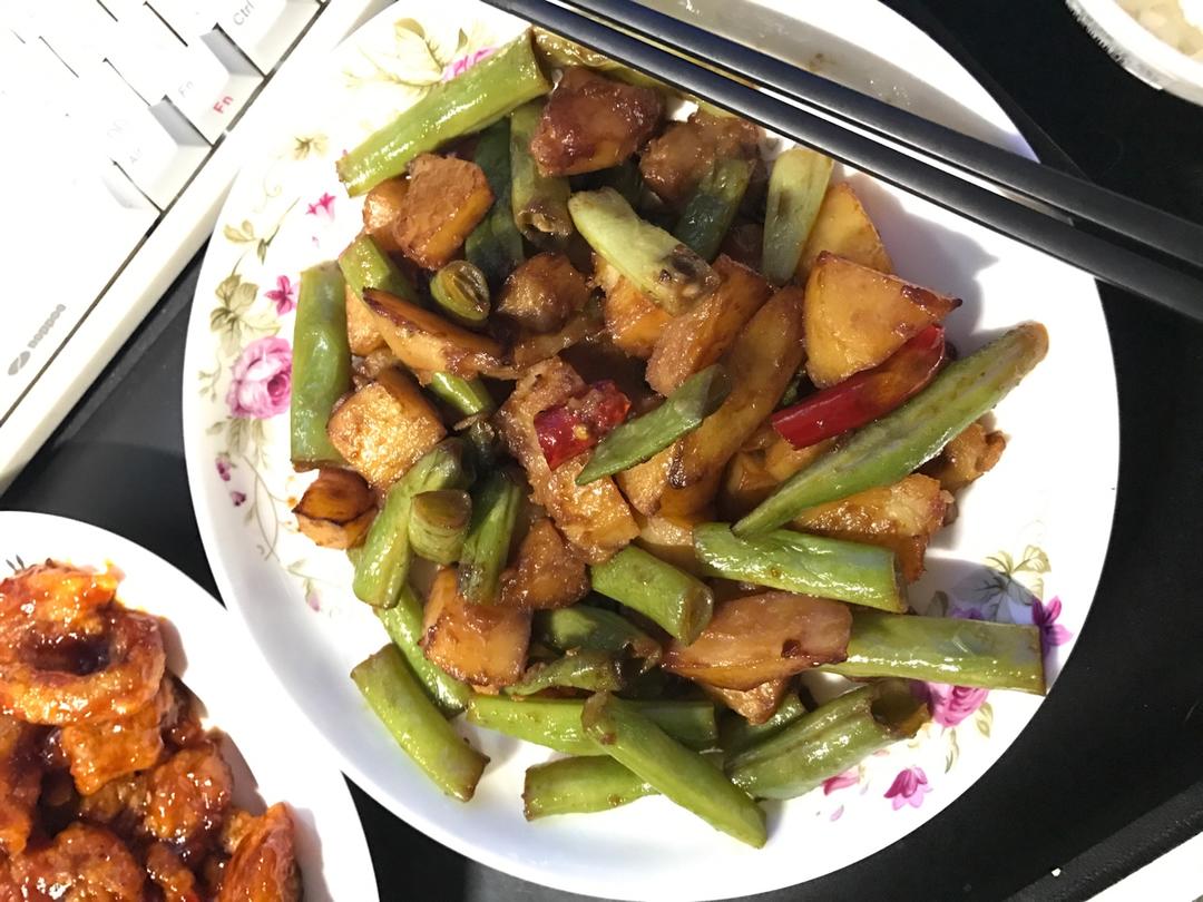 四季豆遇上土豆～