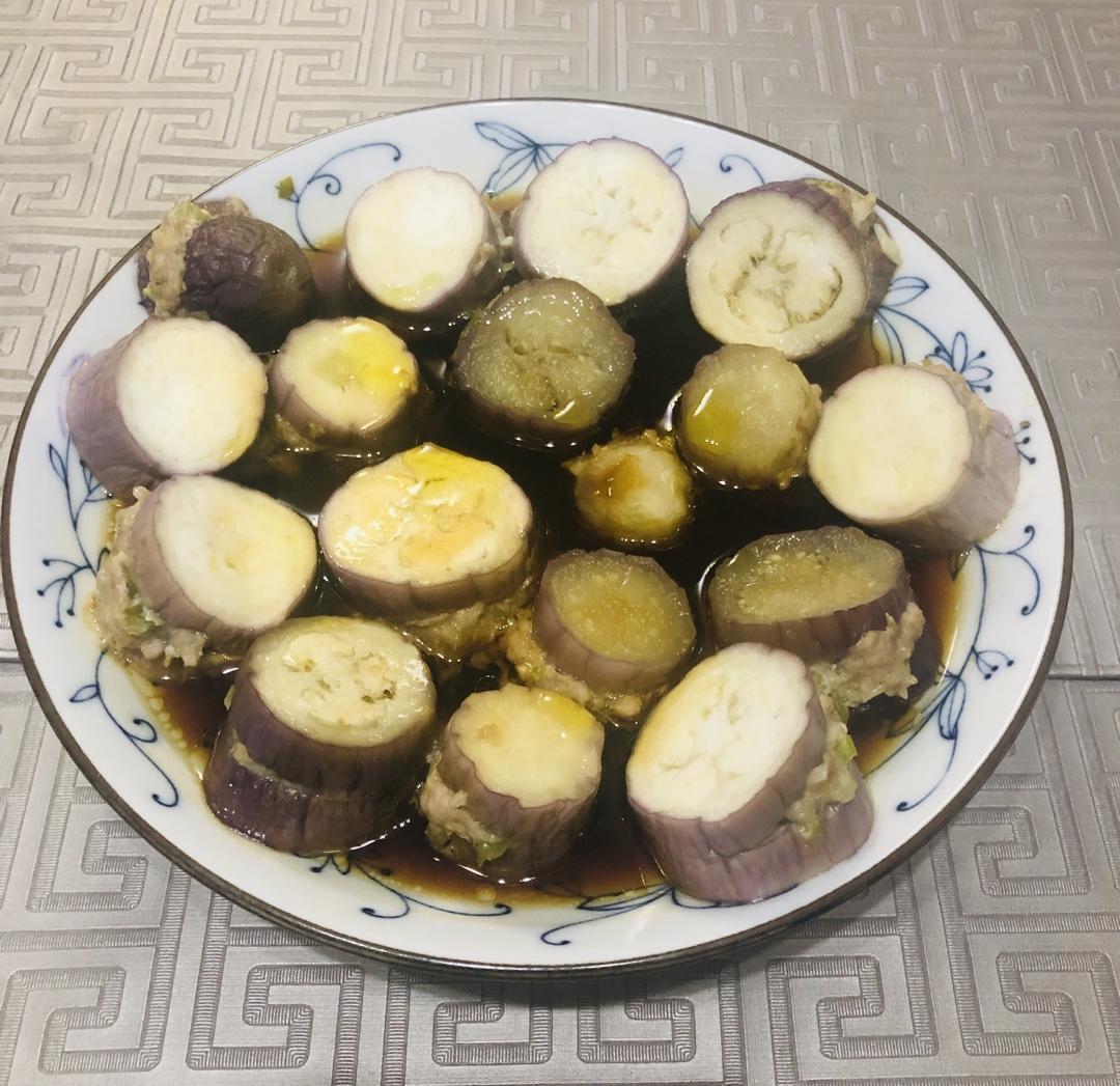 低脂鸡胸蒸茄盒