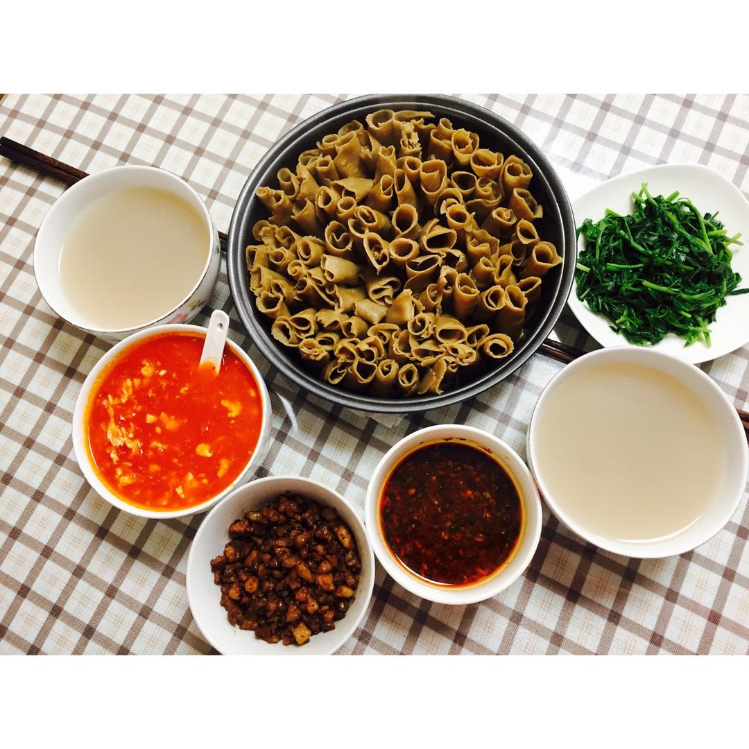 席萍做的莜面窝窝