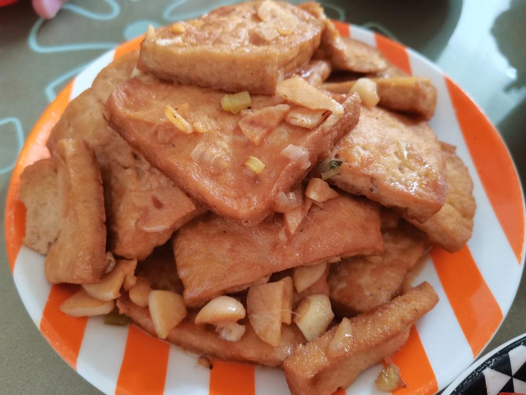 超级好吃的香煎豆腐
