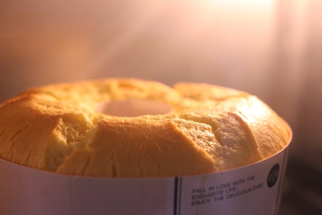 6寸原味戚风蛋糕