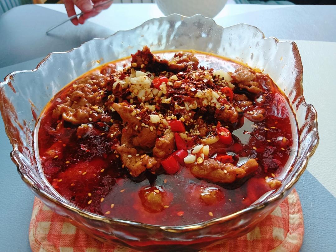 水煮肉片（肯定不翻车）