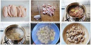 豆豉南瓜焖鸡煲的做法 步骤2