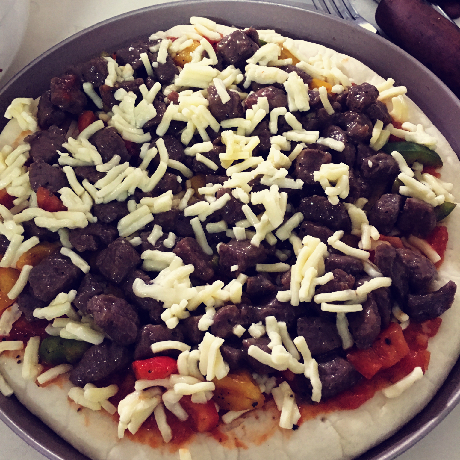 10寸厚底披萨饼底