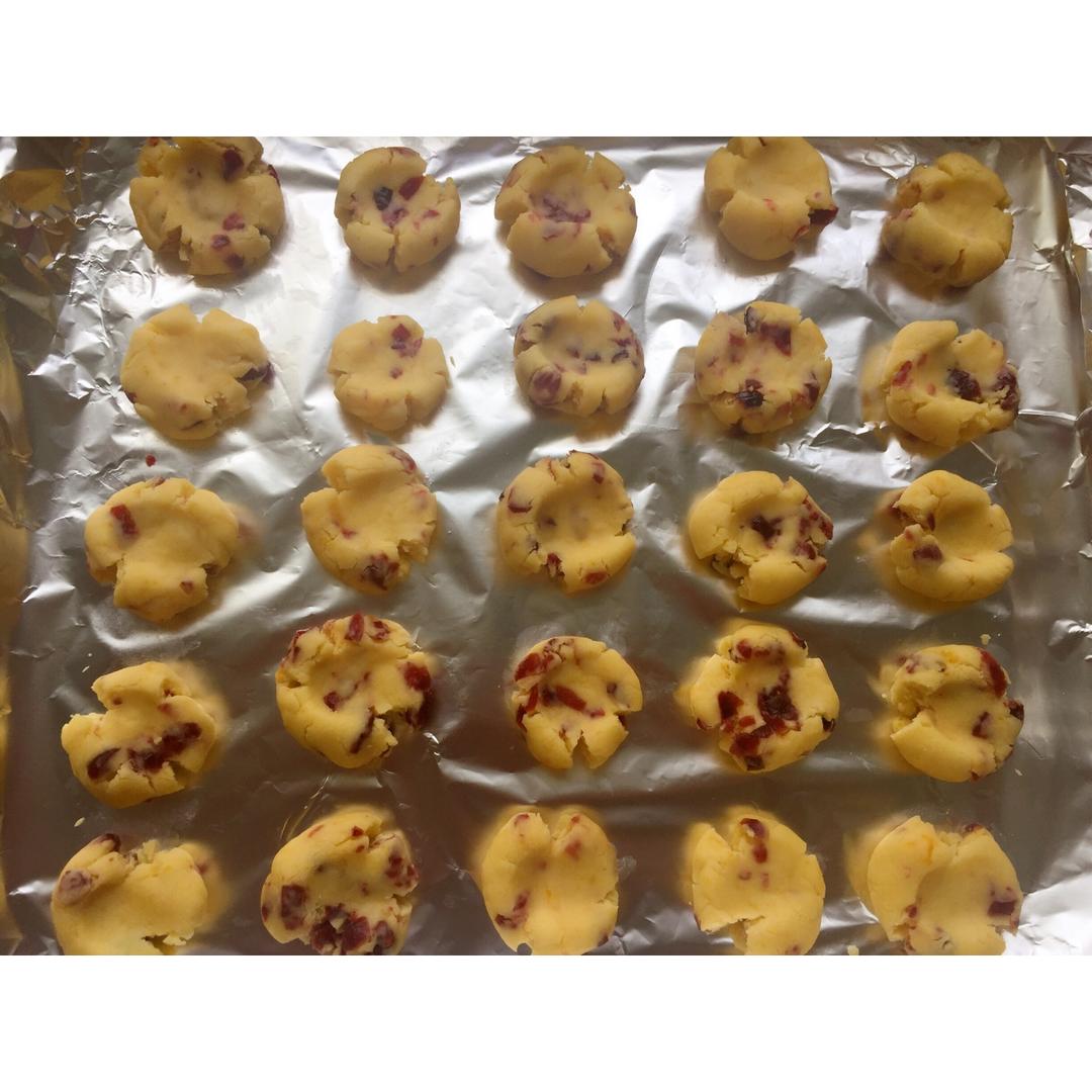 玛格丽特饼干（蔓越莓版）