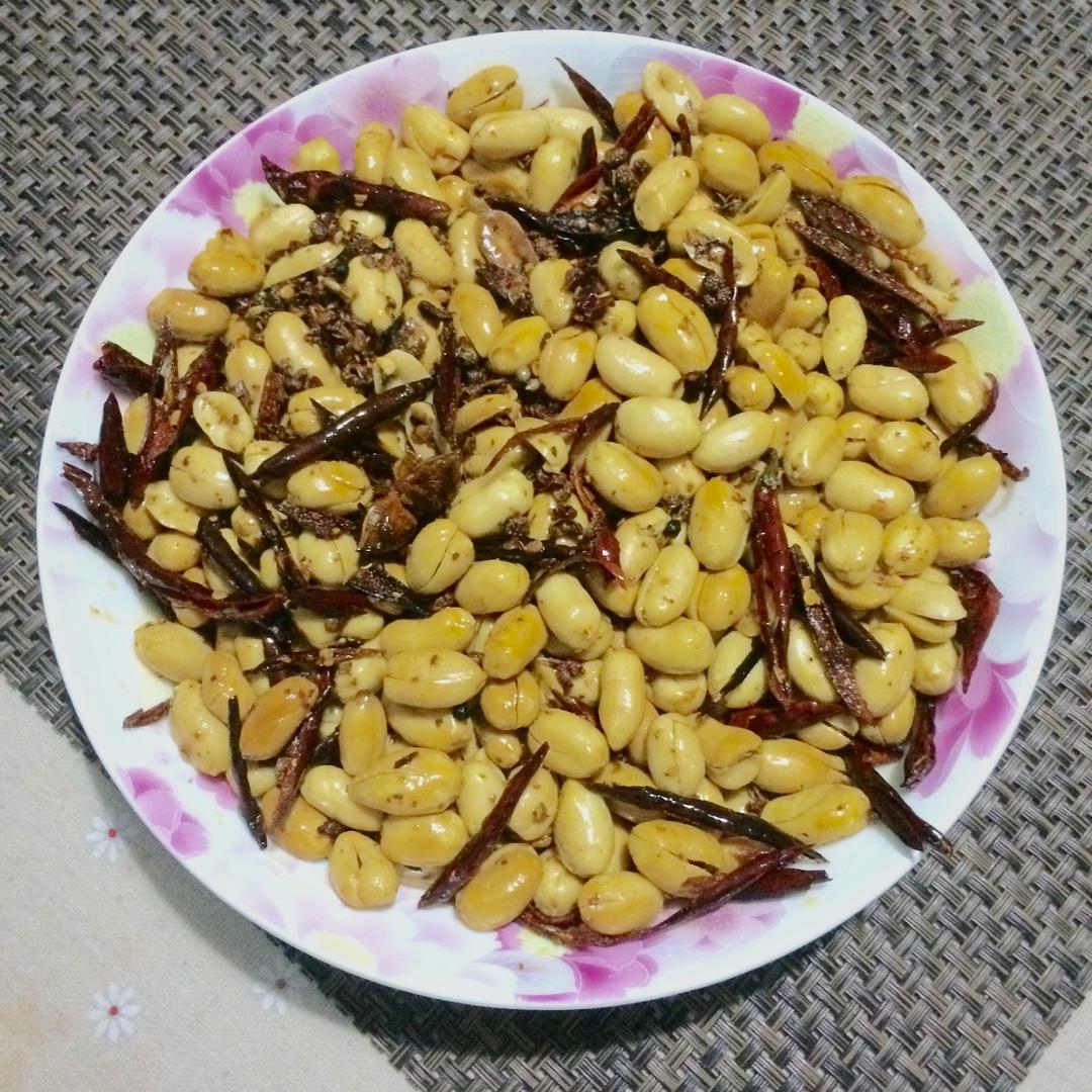 自制夏日下酒菜酒鬼花生