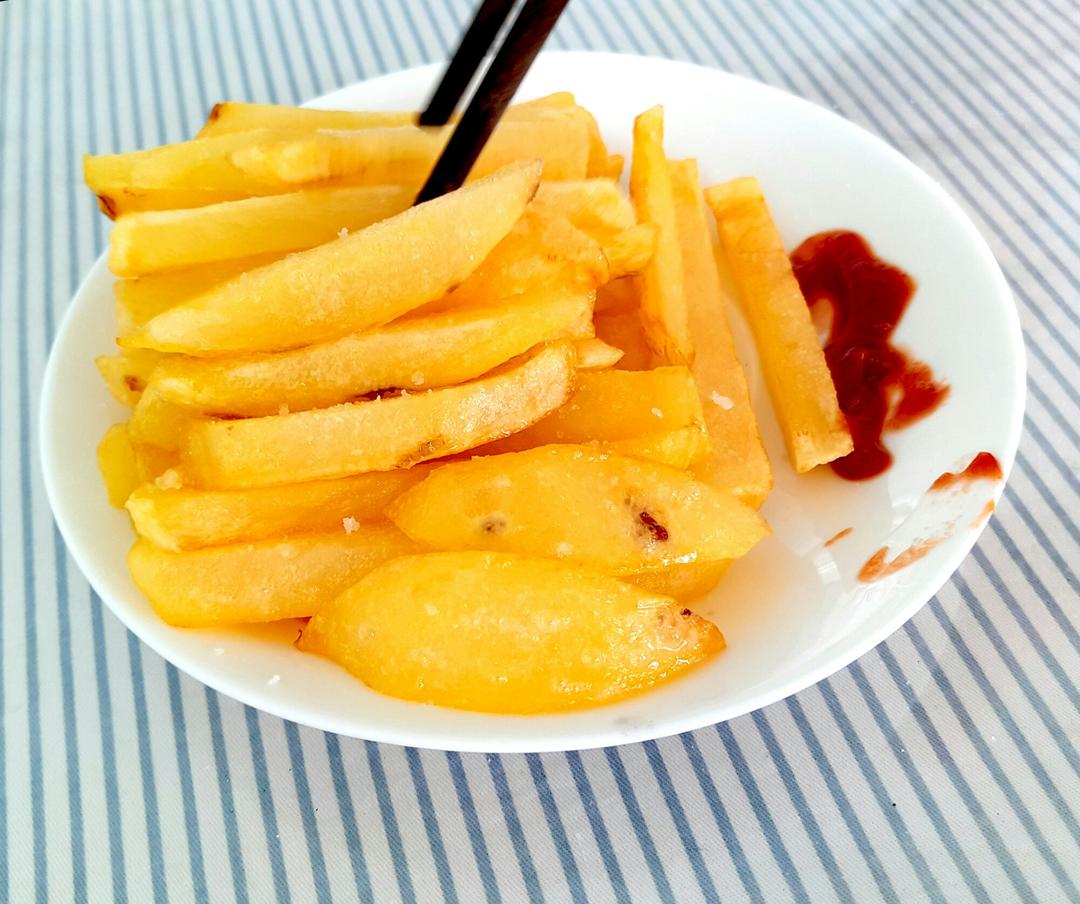 简易炸薯条