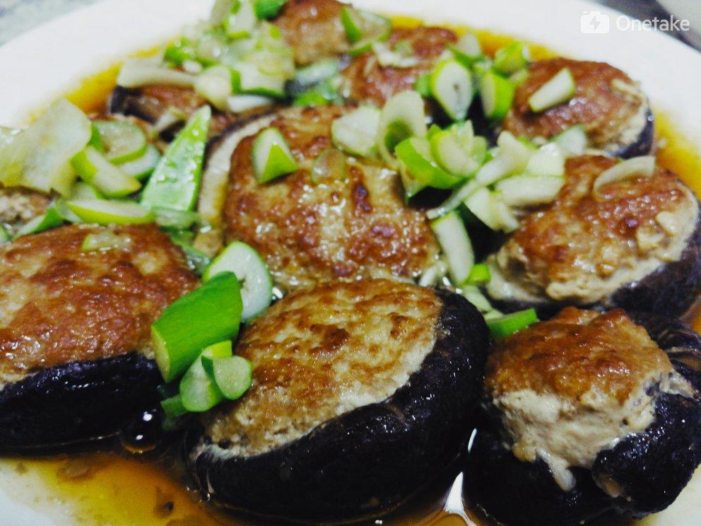 美味的肉酿香菇～～孩子爱吃的下饭菜