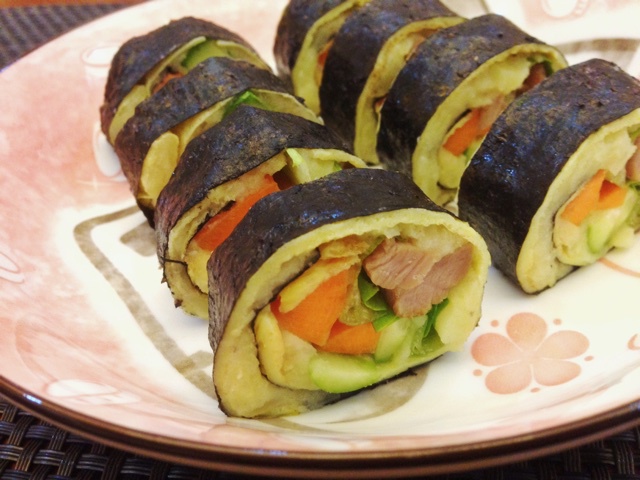 patrick_asn做的韩式紫菜包饭