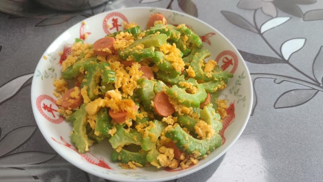 苦瓜炒蛋（清火菜）