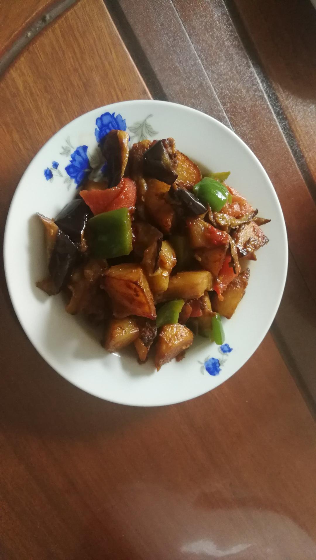 土豆烧茄子