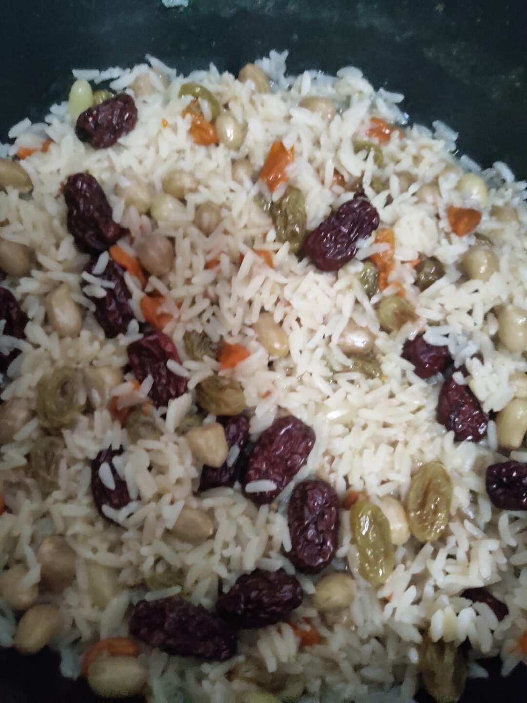 红糖糯米八宝饭