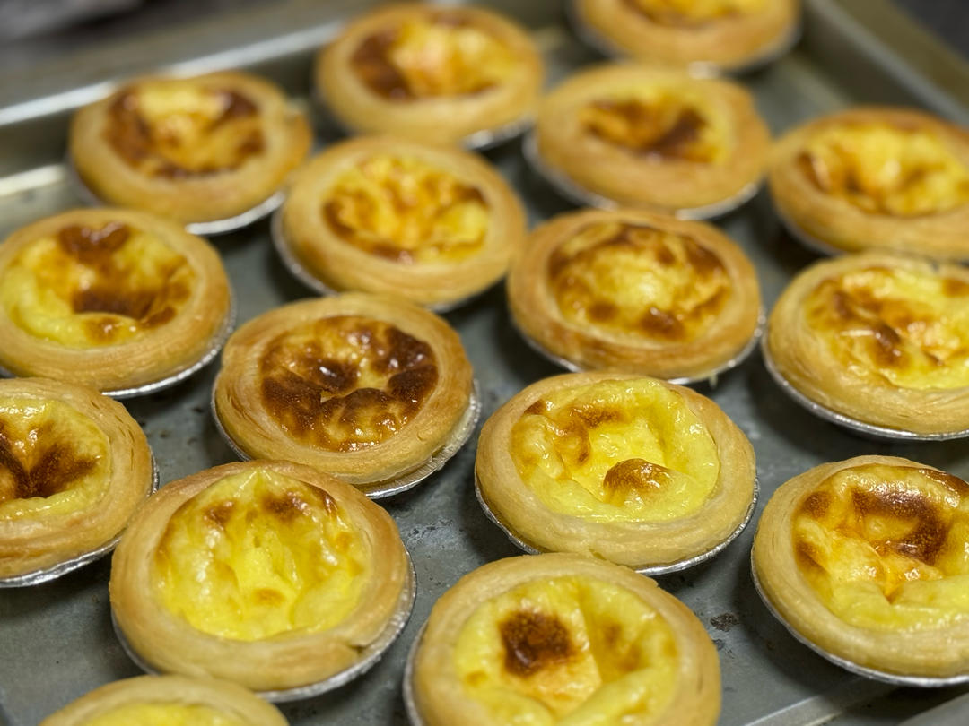 超嫩滑的葡式蛋挞(全蛋版)新手友好『秒杀KFC』