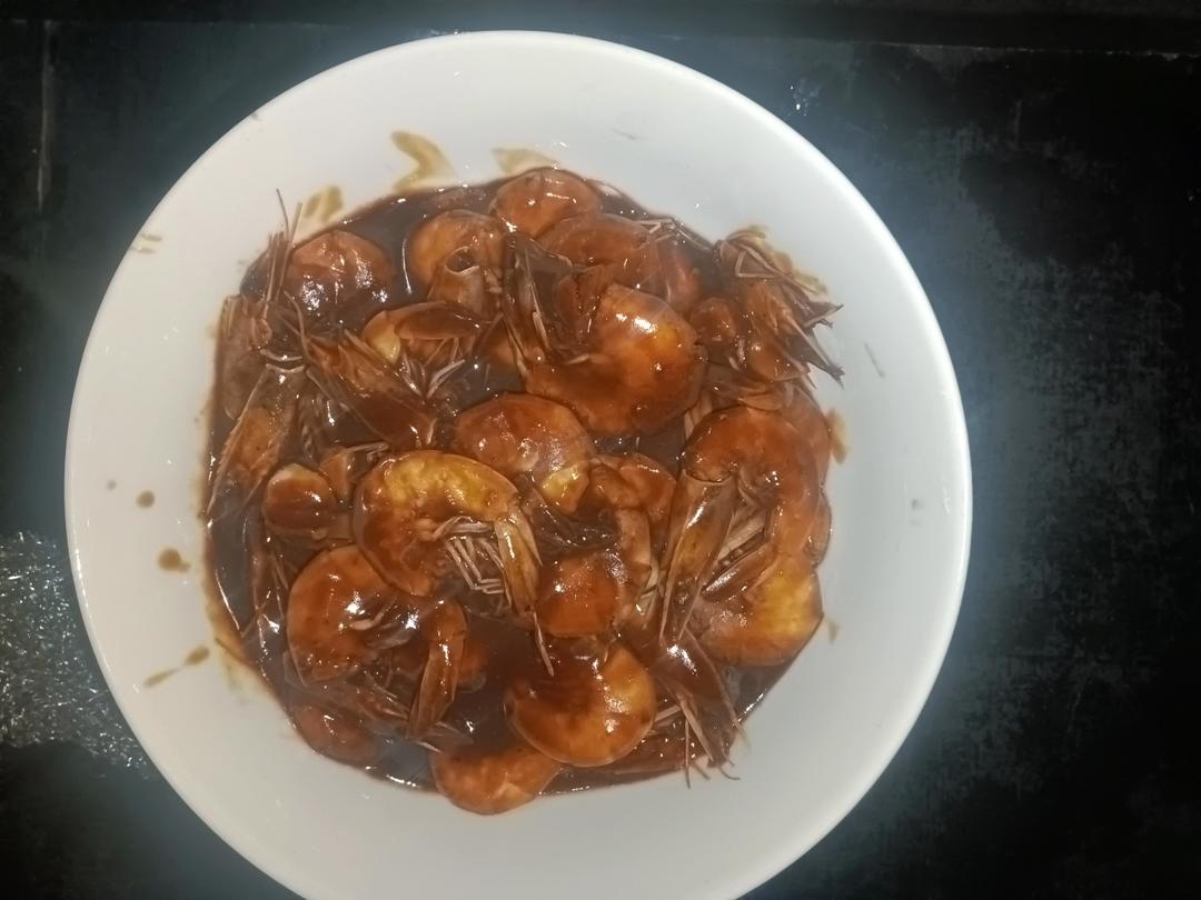 十分钟做好吃的红烧大虾