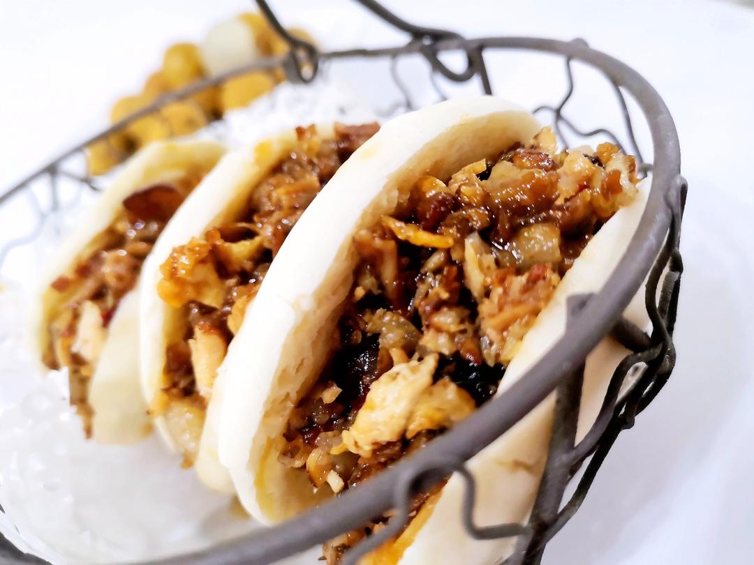 肉夹馍饼(不用泡打粉也外酥里嫩的肉夹馍饼)