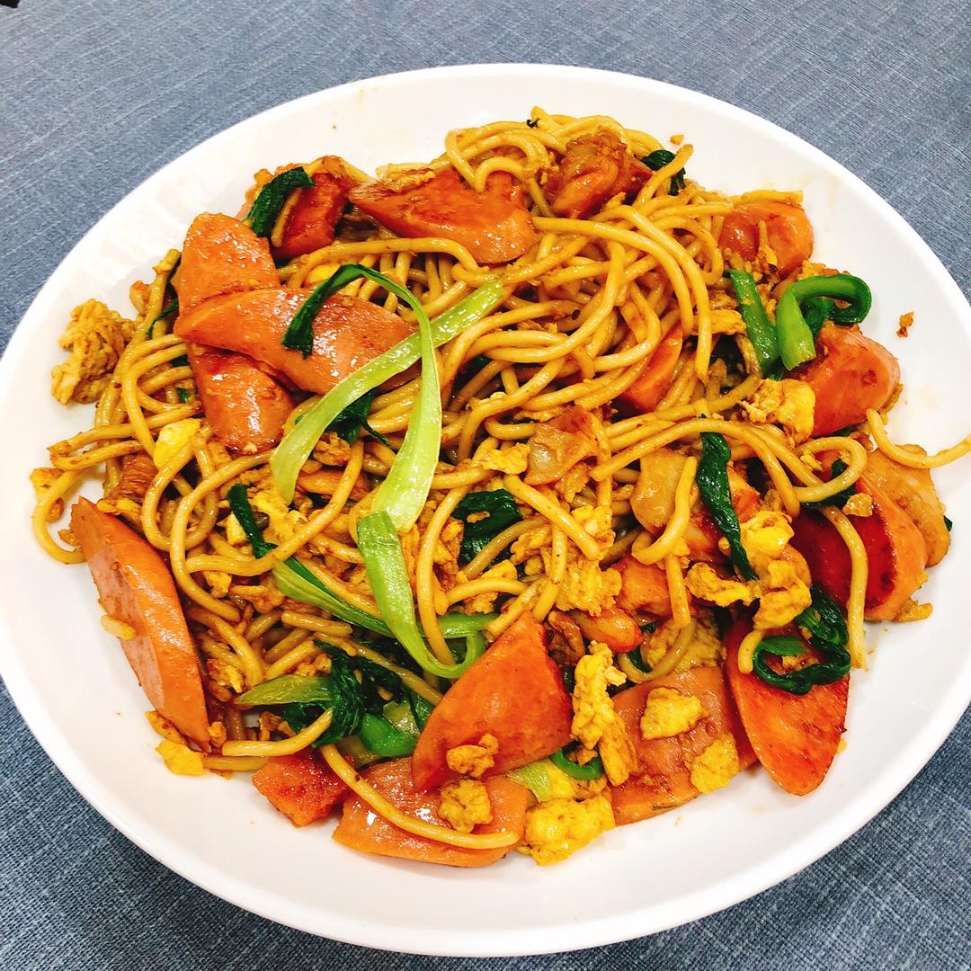 μρ做的快手炒面