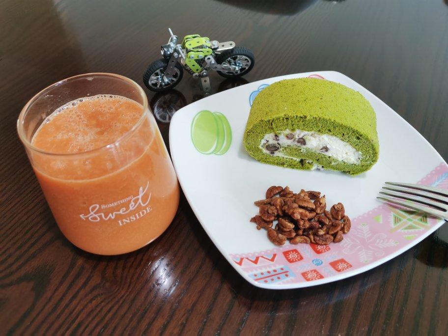 番茄青瓜胡萝卜蜜瓜汁