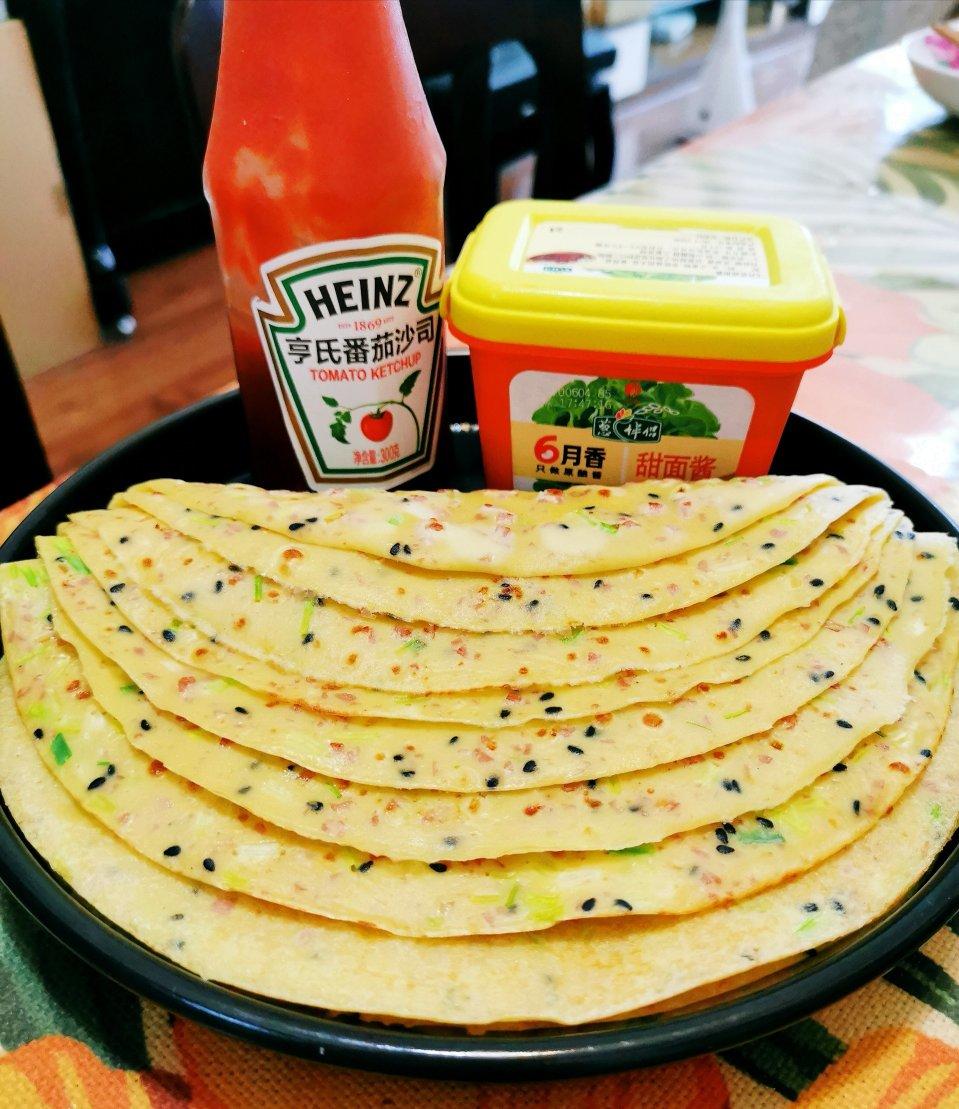 【牛奶鸡蛋早餐软饼】的做法
