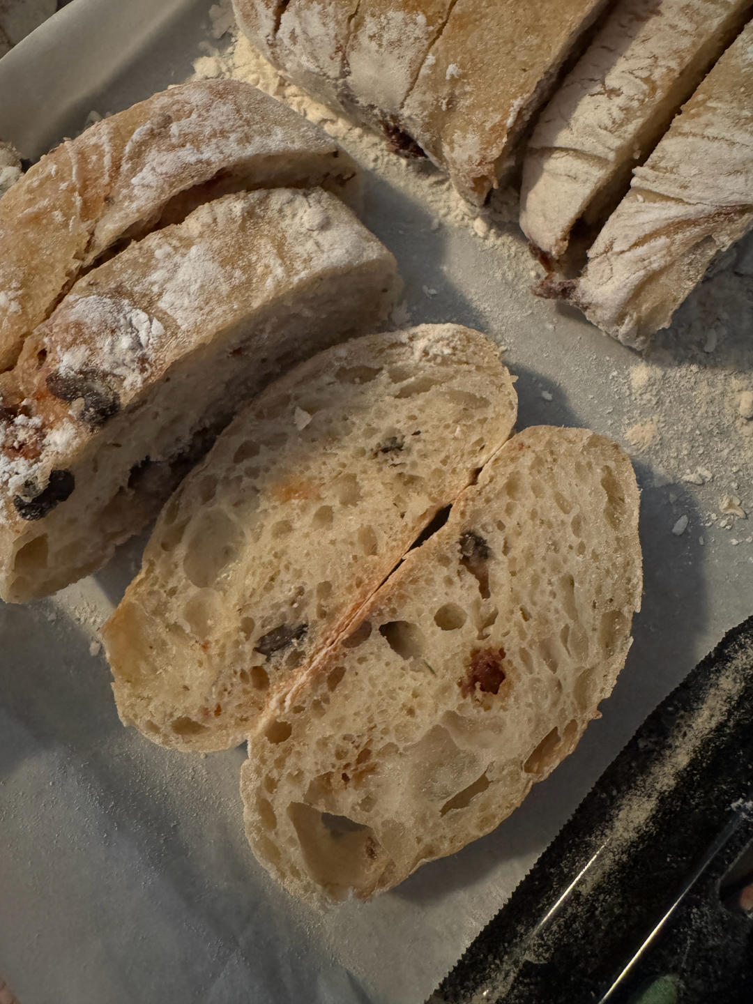 无油恰巴塔三明治餐包Ciabatta Rolls