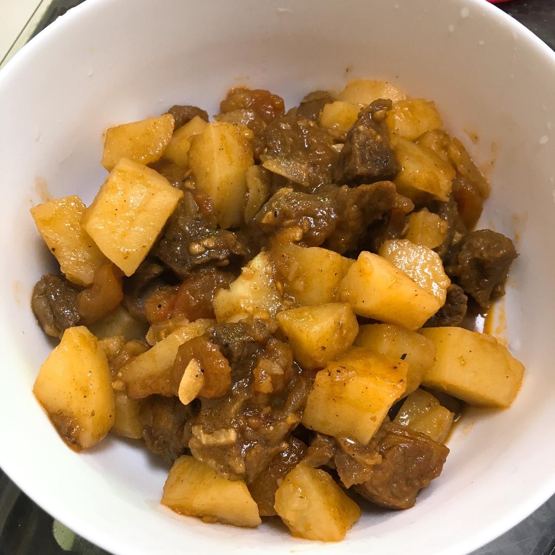 土豆炖牛肉
