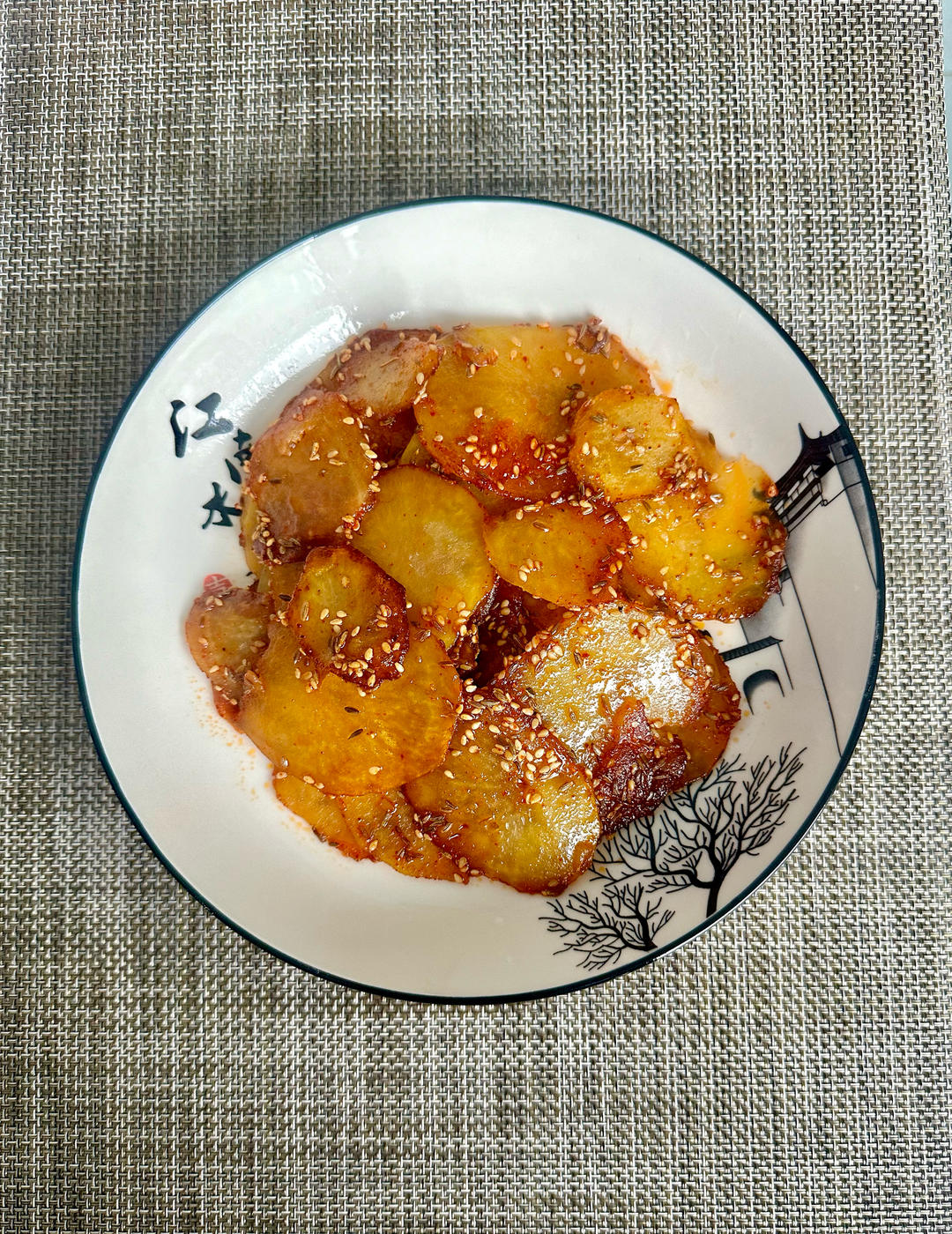 （纯素食）孜然土豆片