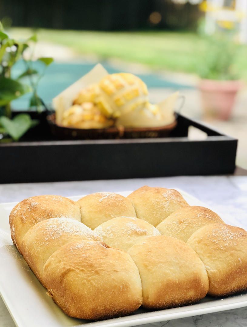 常运动才能爱美食做的酒酿面包