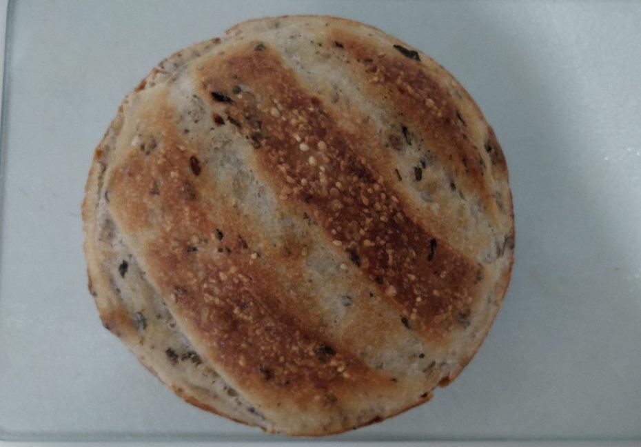 无糖低油/无油全麦欧包：简单易做