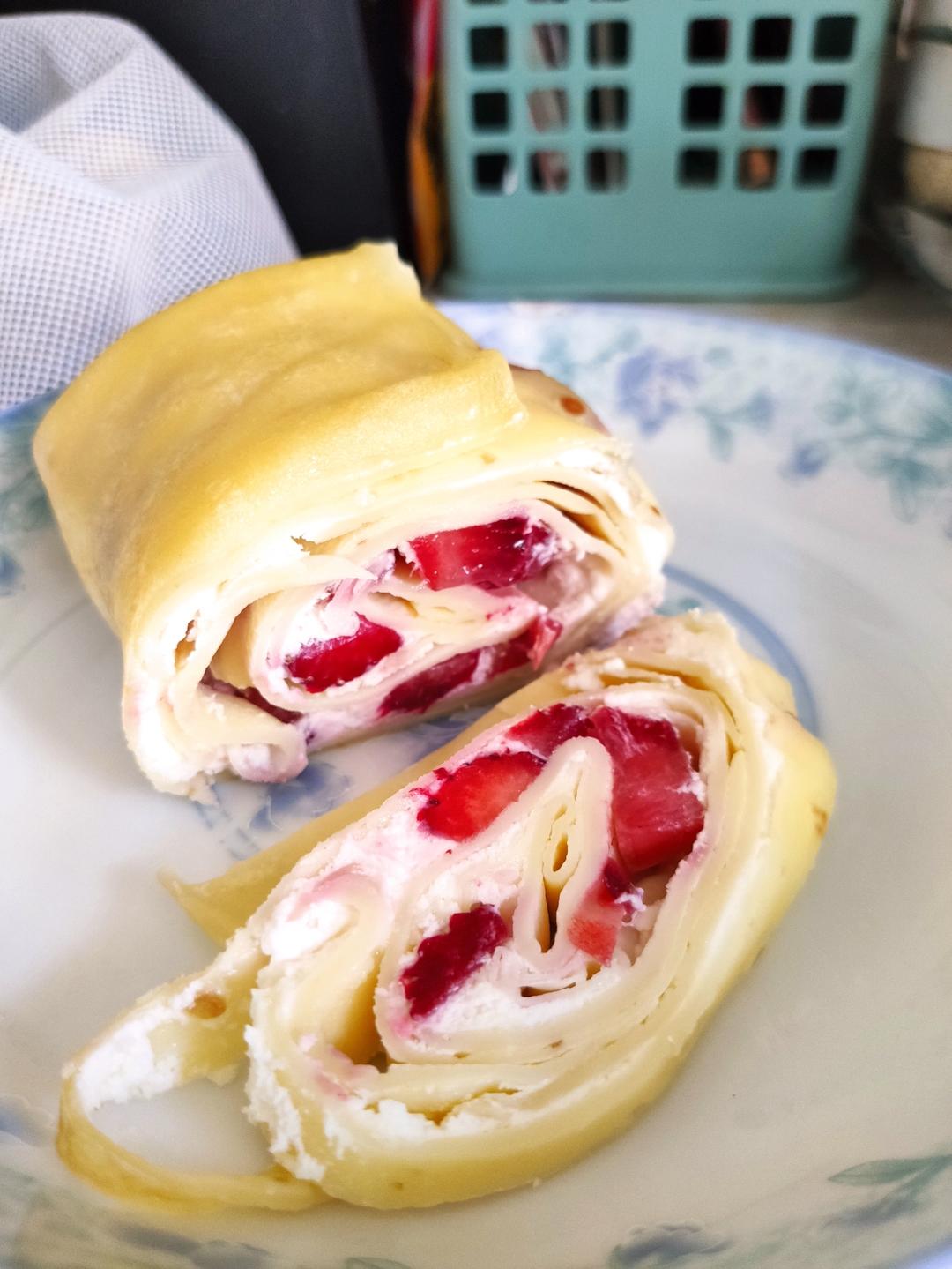 免烤箱❗千层毛巾卷❗也是万能千层皮