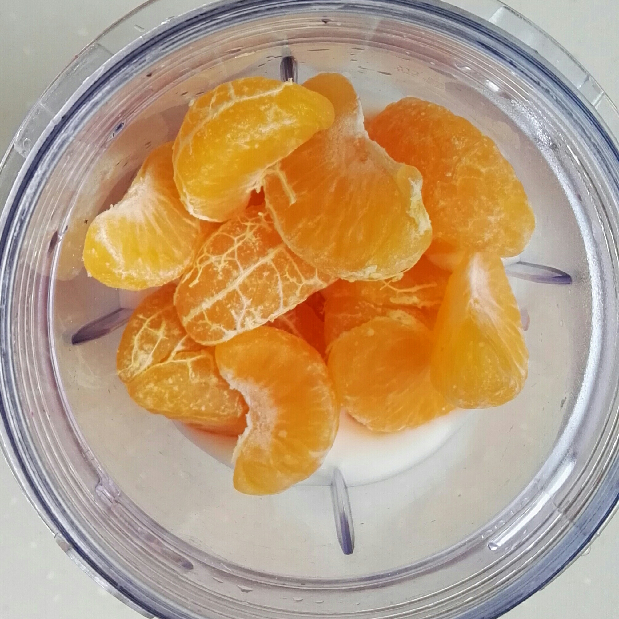 小柑橘酸奶的做法 步骤2