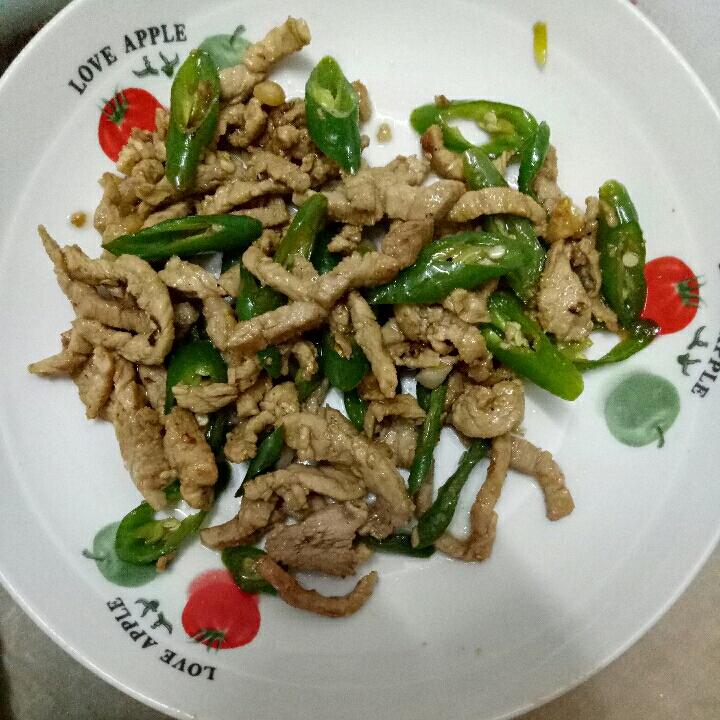 尖椒肉丝