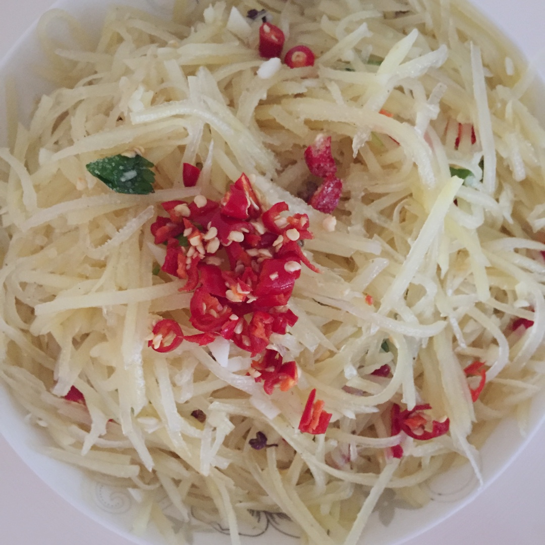 凉拌土豆丝