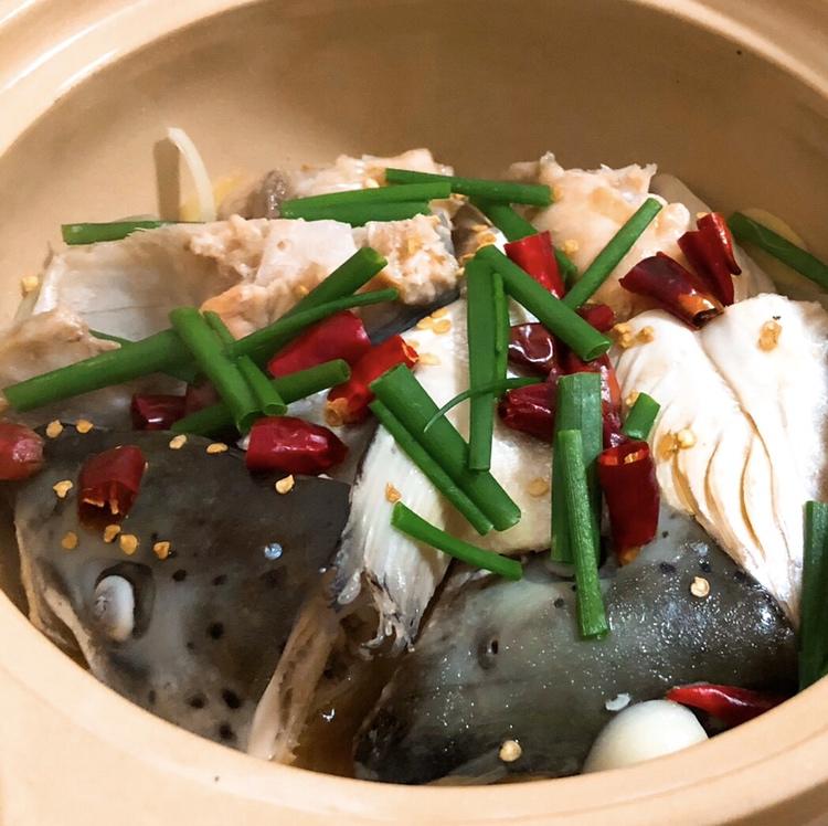 《中餐厅》张亮的焗三文鱼头