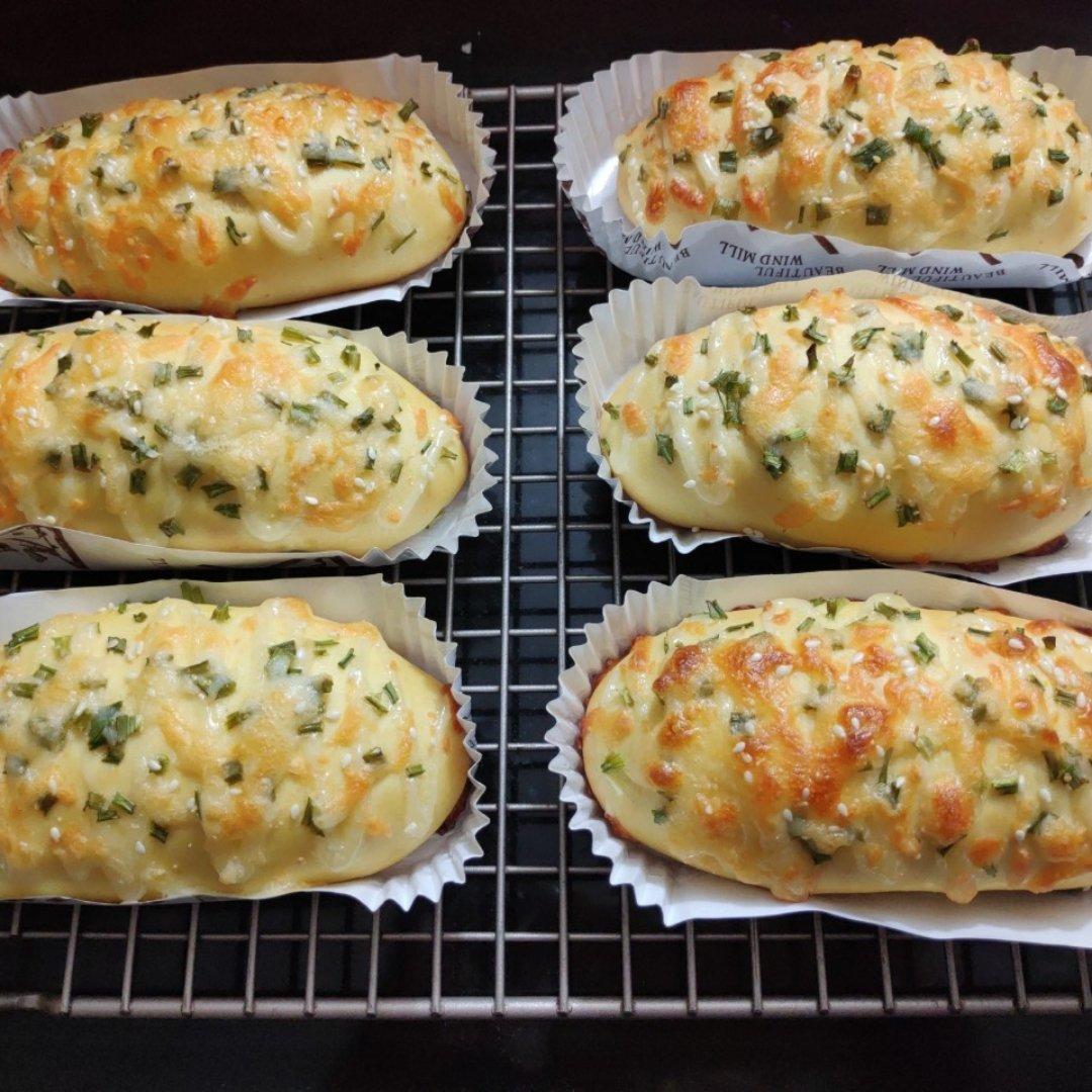 香葱芝士面包条