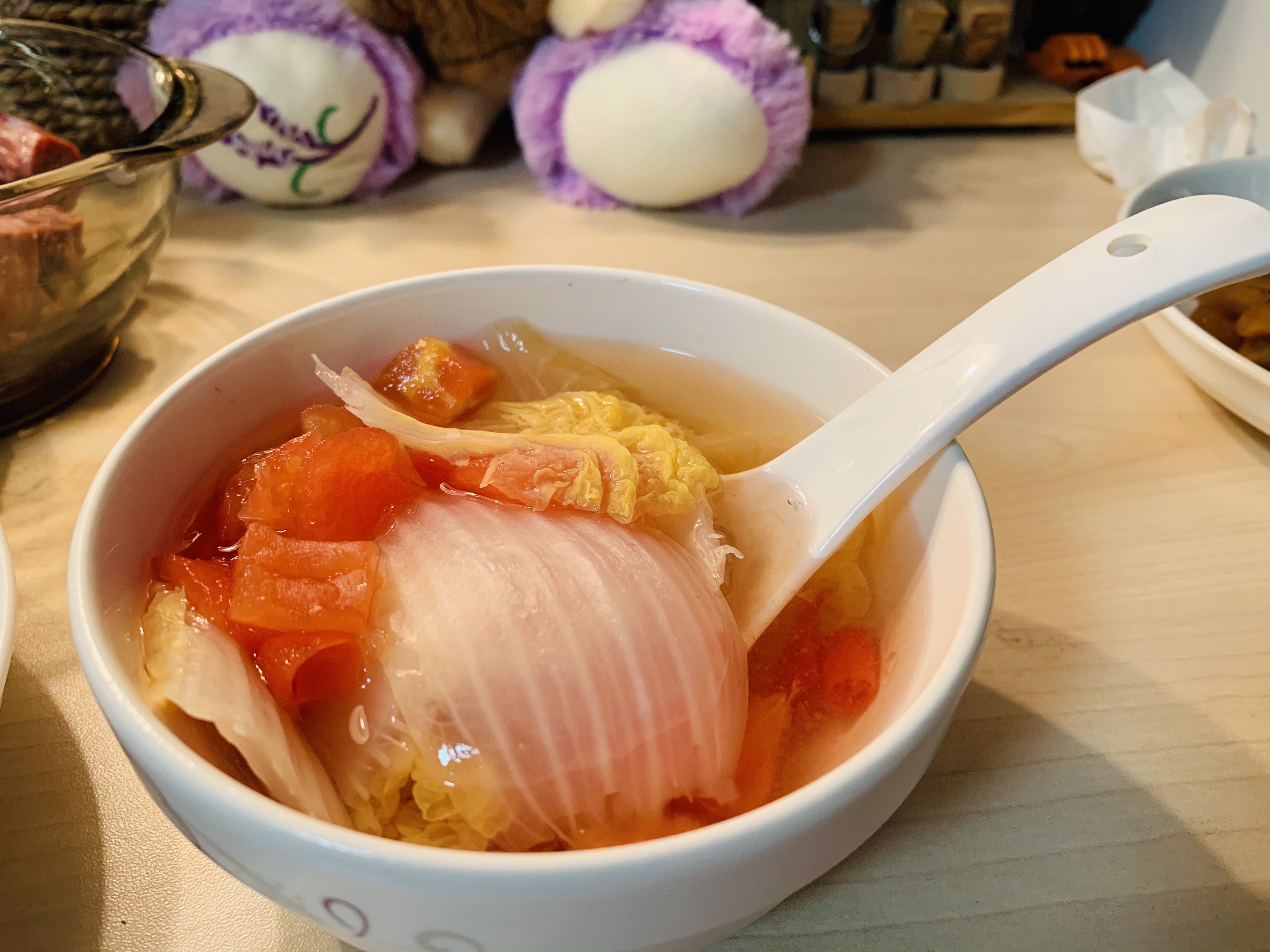 白菜西红柿汤的做法