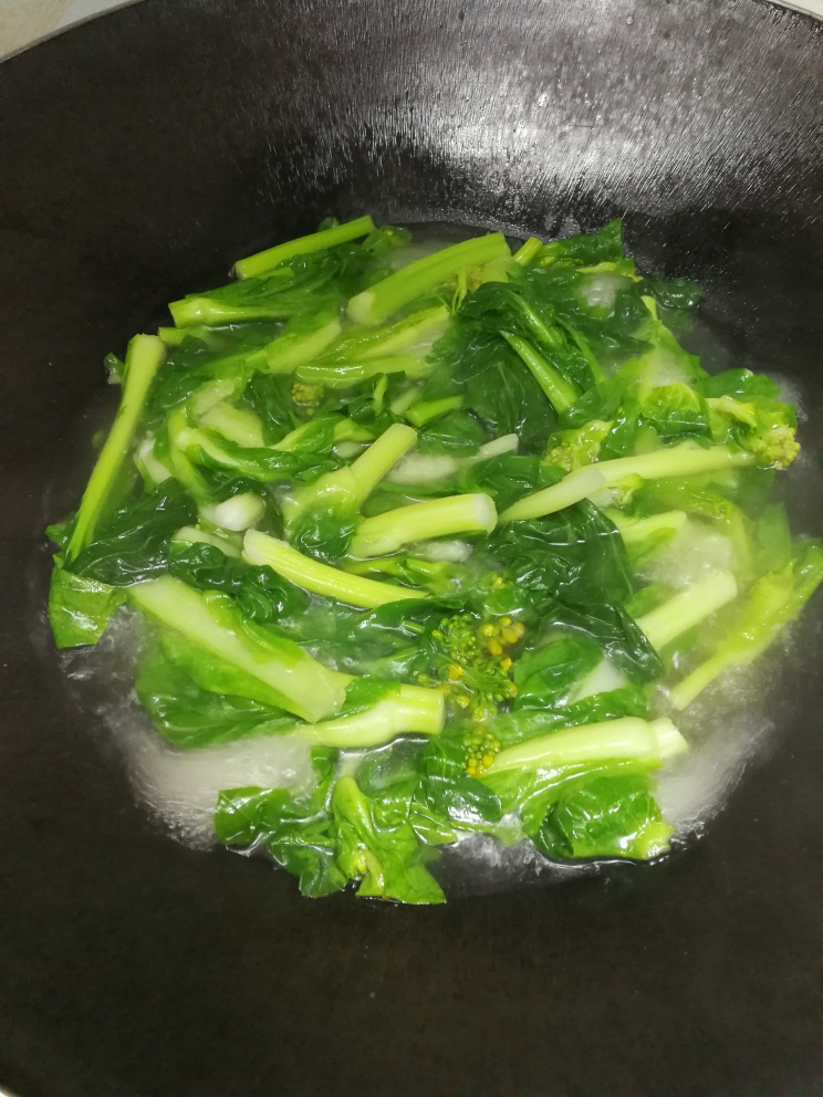 少油少盐水煮青菜的做法