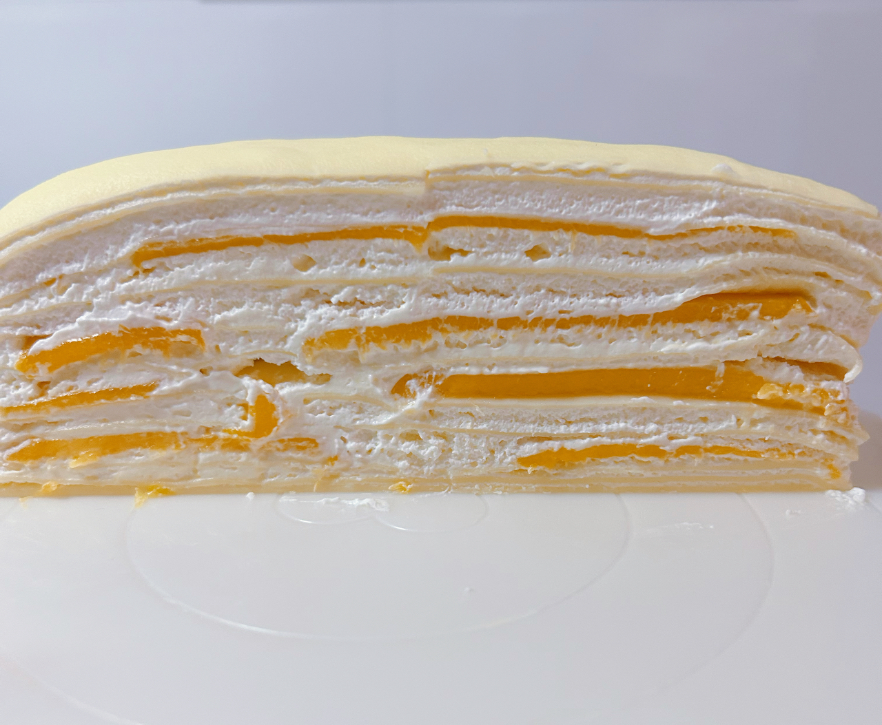 芒果千层蛋糕（超薄饼皮）的做法