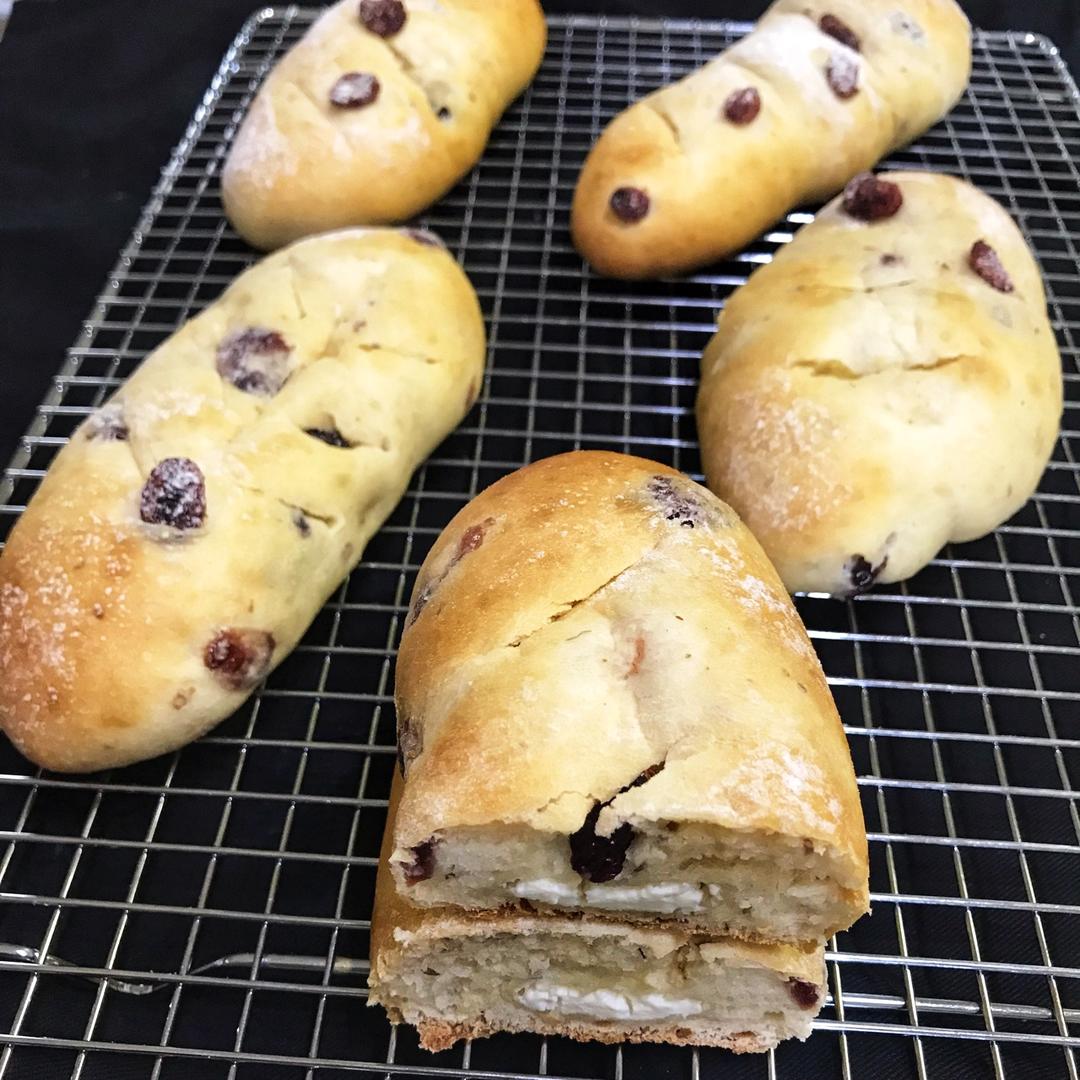 山寨原麦山丘 蔓越莓奶酪包