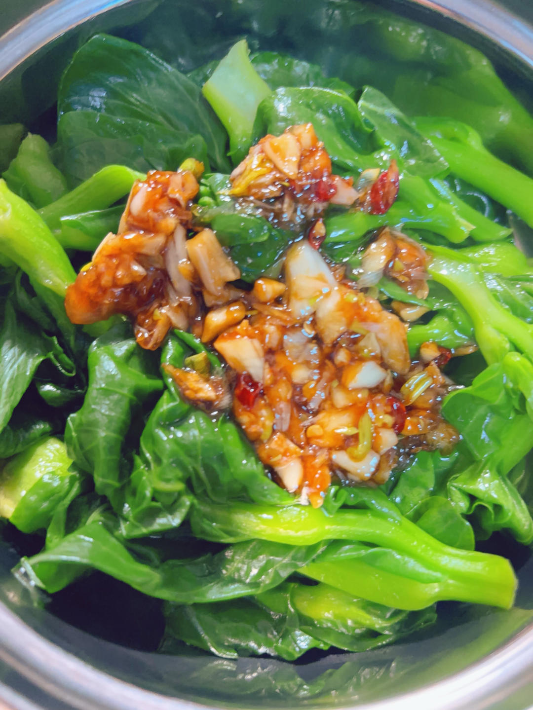 清脆鲜嫩低脂营养的白灼菜心